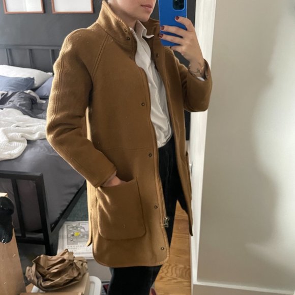 Estate Wool Cocoon Jacket Madewell - Picture 3 of 5